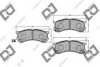 DJ PARTS BP1434 Brake Pad Set, disc brake